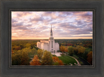 Boston Sunset Aerial