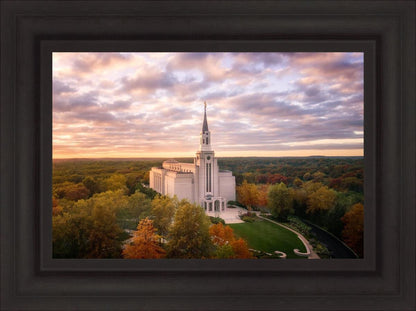 Boston Sunset Aerial