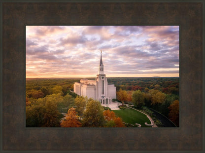 Boston Sunset Aerial