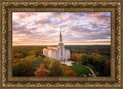 Boston Sunset Aerial