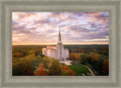 Boston Sunset Aerial