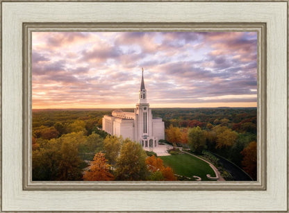 Boston Sunset Aerial