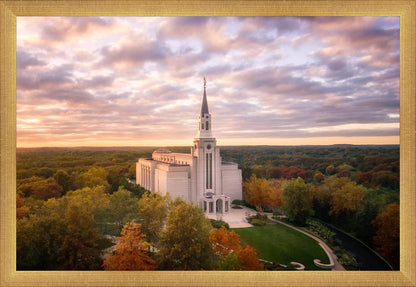 Boston Sunset Aerial