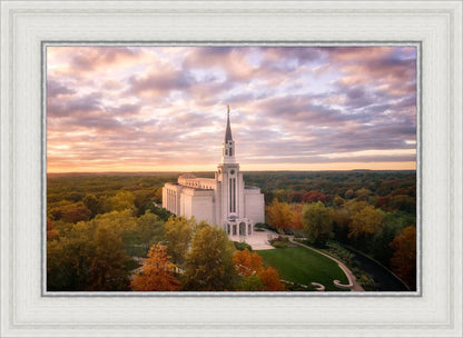 Boston Sunset Aerial
