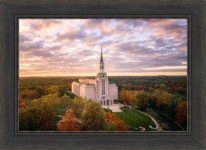 Boston Sunset Aerial