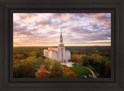 Boston Sunset Aerial