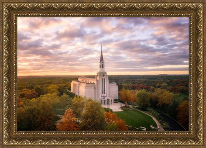 Boston Sunset Aerial