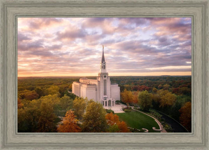 Boston Sunset Aerial