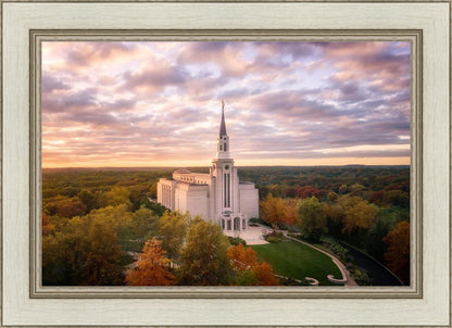 Boston Sunset Aerial