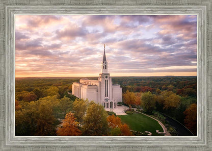 Boston Sunset Aerial