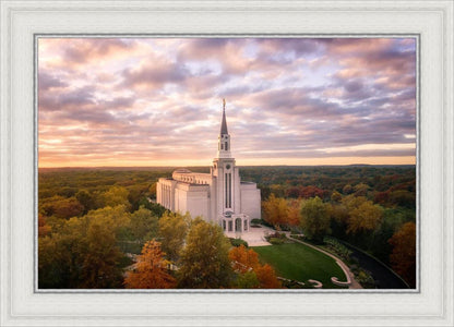Boston Sunset Aerial