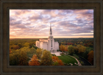 Boston Sunset Aerial