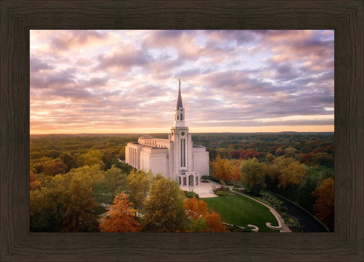 Boston Sunset Aerial