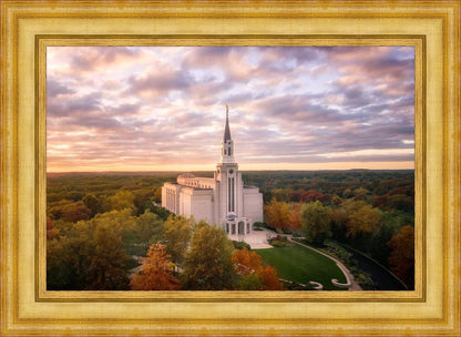 Boston Sunset Aerial