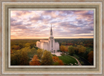 Boston Sunset Aerial
