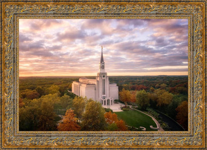 Boston Sunset Aerial