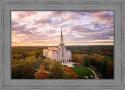 Boston Sunset Aerial