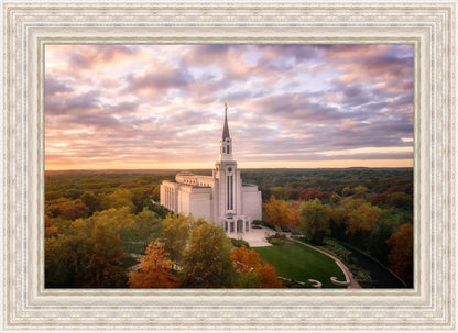 Boston Sunset Aerial