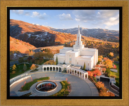 Bountiful - Winter Meets Fall