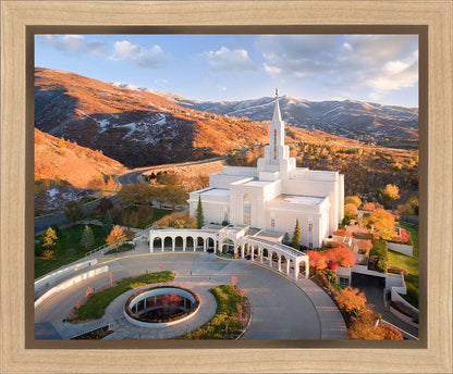 Bountiful - Winter Meets Fall