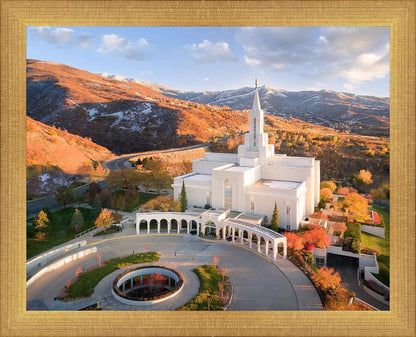 Bountiful - Winter Meets Fall