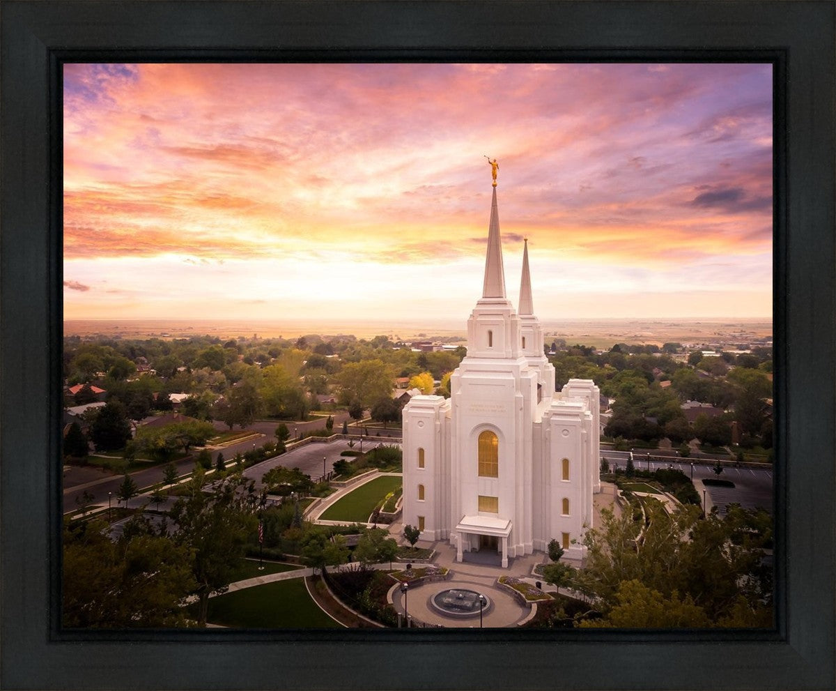 Brigham City Aerial