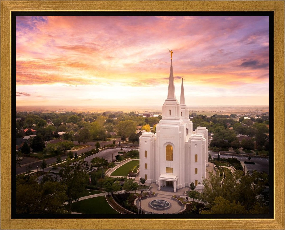 Brigham City Aerial