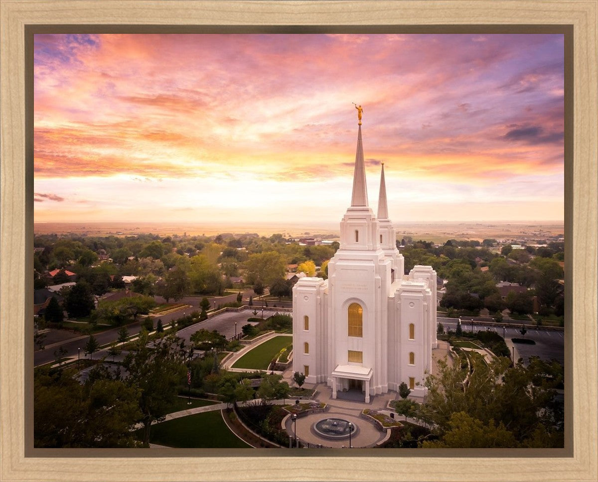 Brigham City Aerial