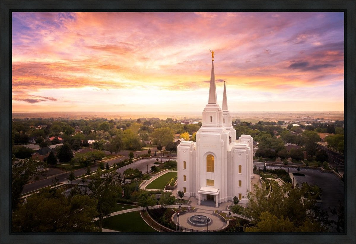 Brigham City Aerial