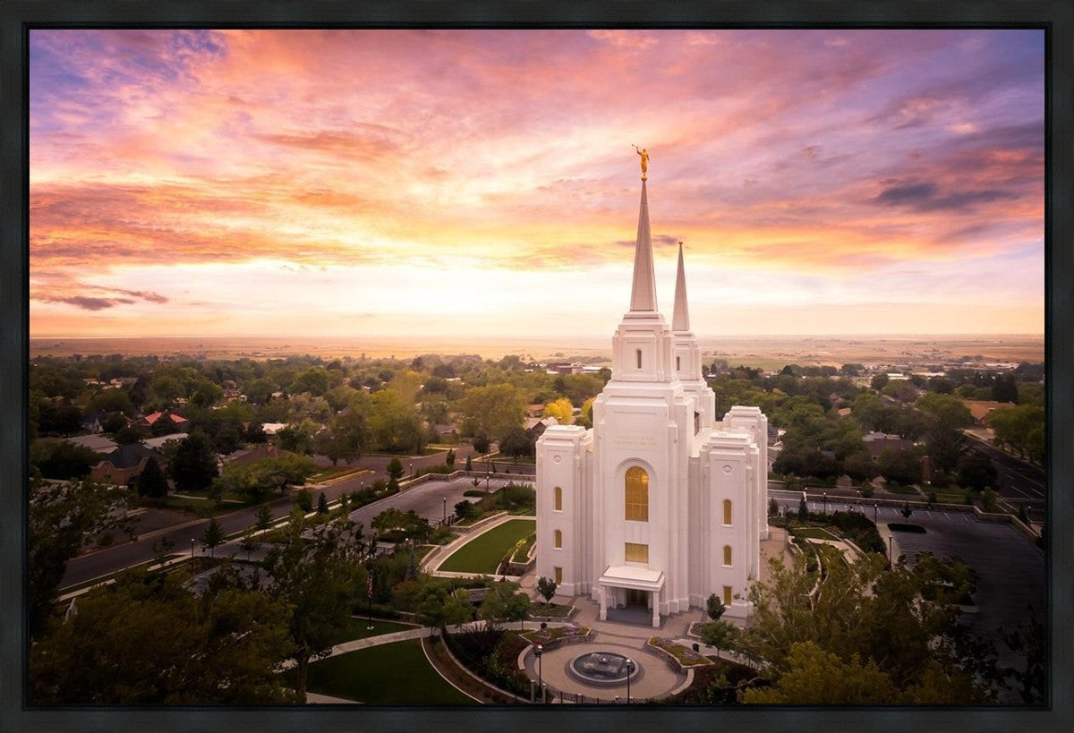 Brigham City Aerial