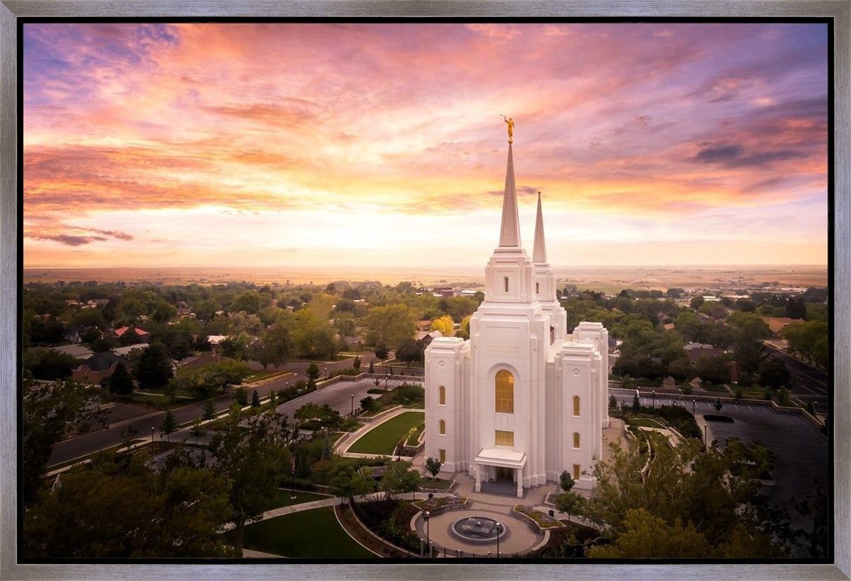 Brigham City Aerial