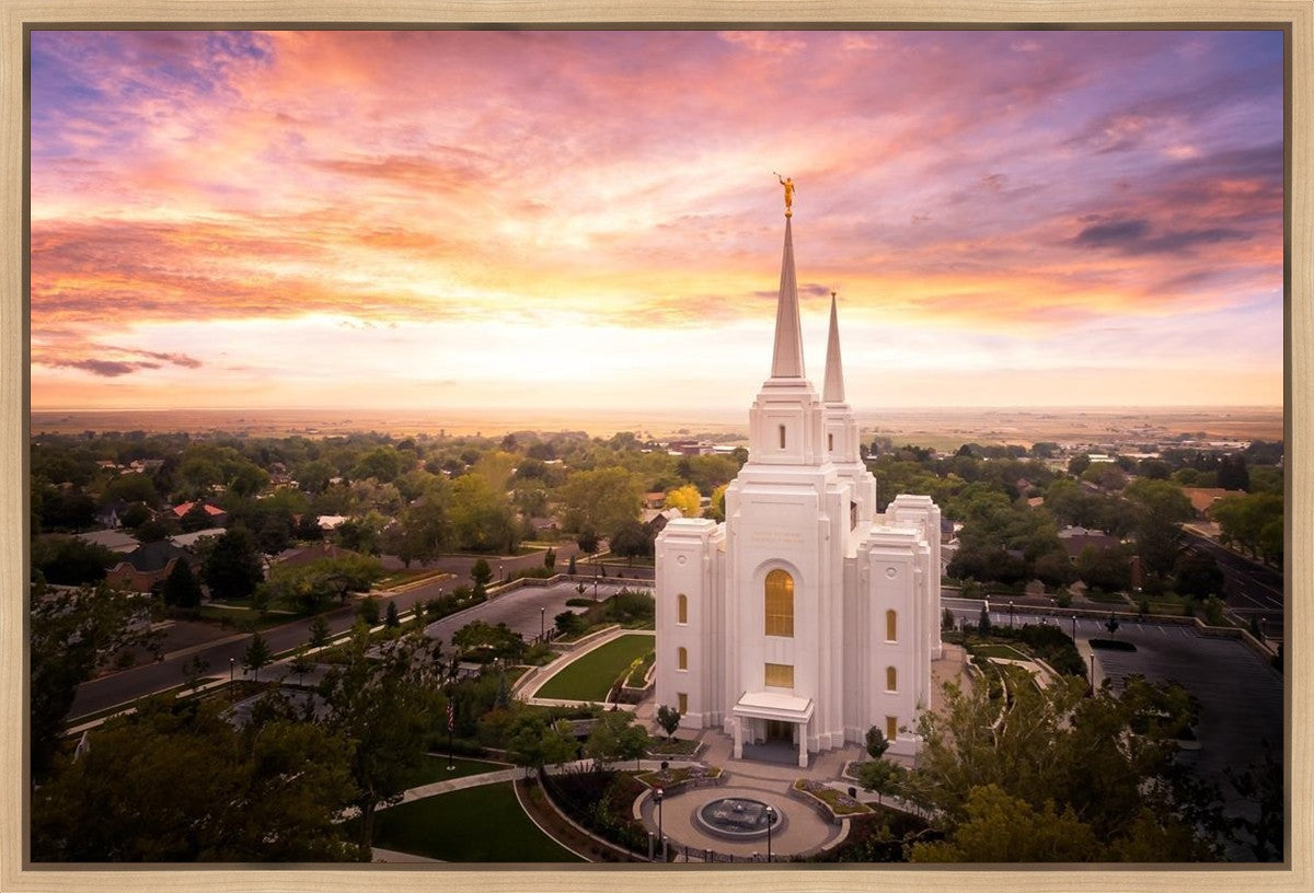 Brigham City Aerial