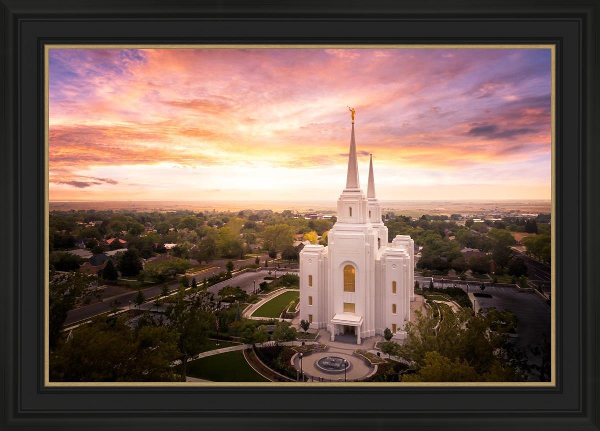 Brigham City Aerial