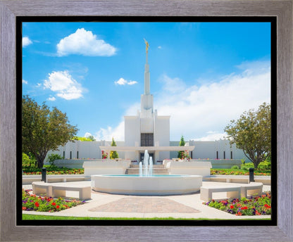 Denver Daytime Fountain
