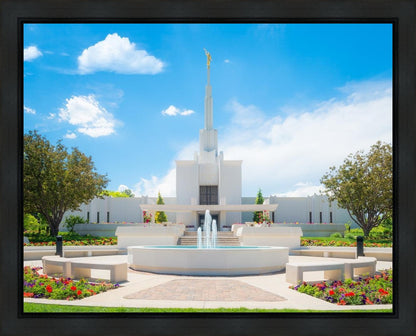 Denver Daytime Fountain