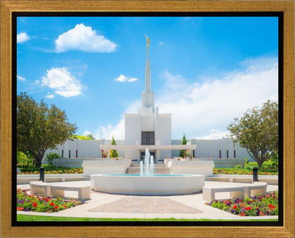 Denver Daytime Fountain