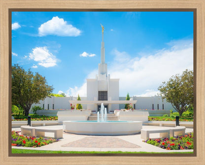 Denver Daytime Fountain