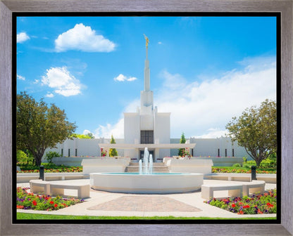 Denver Daytime Fountain