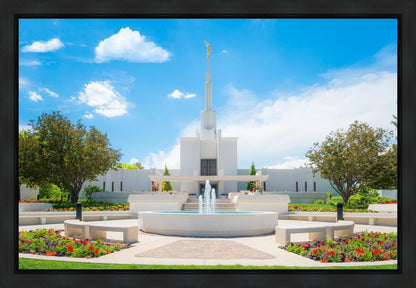 Denver Daytime Fountain