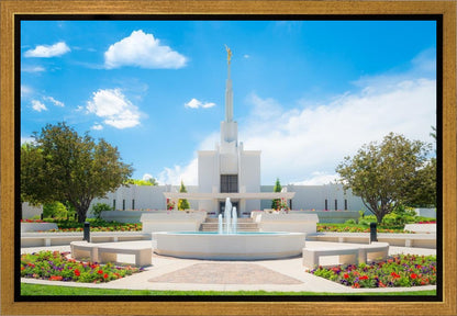 Denver Daytime Fountain