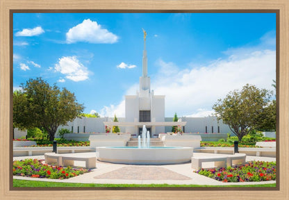 Denver Daytime Fountain
