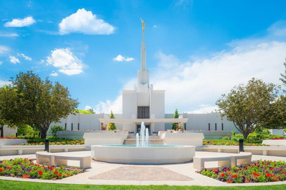 Denver Daytime Fountain