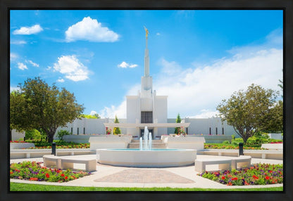 Denver Daytime Fountain