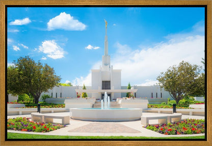 Denver Daytime Fountain