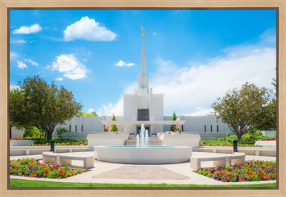 Denver Daytime Fountain