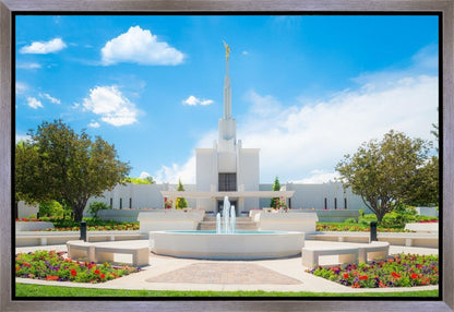 Denver Daytime Fountain