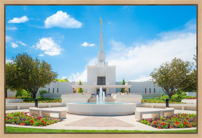 Denver Daytime Fountain