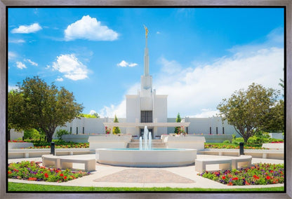 Denver Daytime Fountain