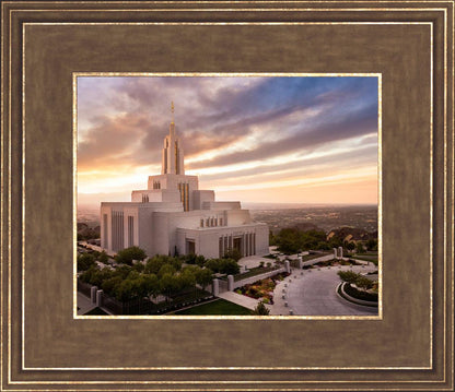 Draper Sunset Aerial