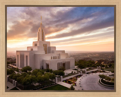 Draper Sunset Aerial